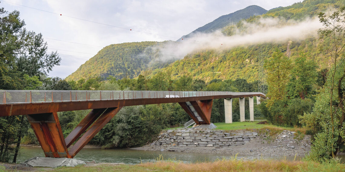 Passerella ciclopedonale Gorduno-Castione