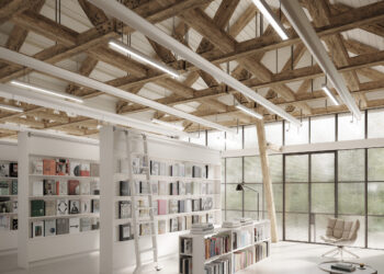 Profili radianti a soffitto Cross: design e tecnica uniti con semplicità