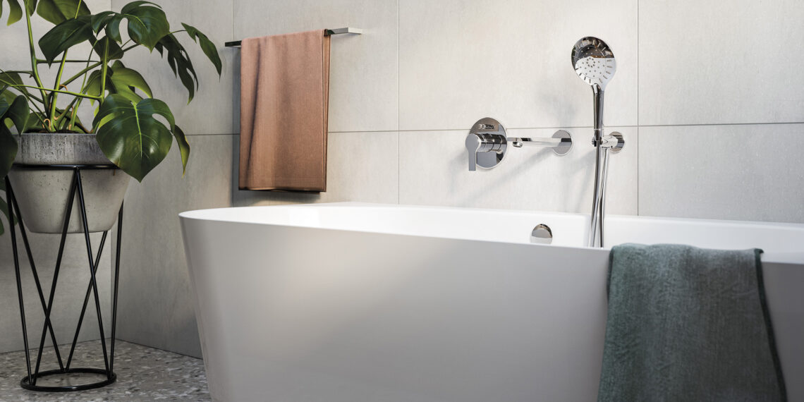 Armonia discreta per il bagno