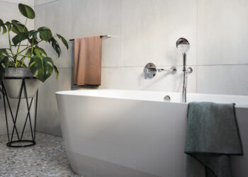 Armonia discreta per il bagno