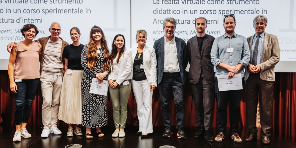 Consegnati i premi del Credit Suisse Award for Best Teaching