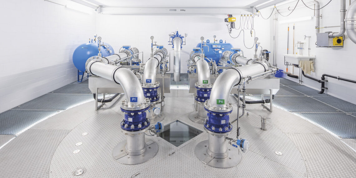 Per una qualità sostenibile dell’acqua potabile: Rubinetteria etec® per la stazione di pompaggio delle Cascate del Reno