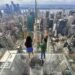 Vista spettacolare sullo skyline di New York