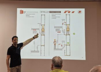 Ponteggi e altre misure contro le cadute: cosa richiede l’OLCostr