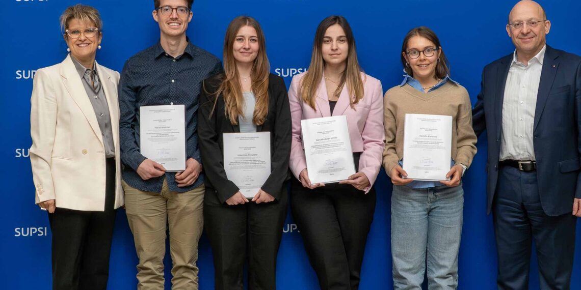 Consegnato il Premio Sostenibilità per le tesi Bachelor SUPSI 